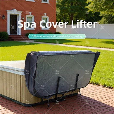 강력한 유압으로 조정 가능한 커버 기중 장치