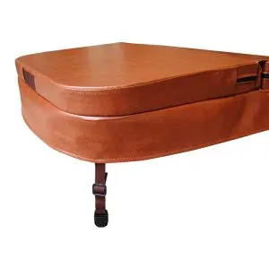 뜨거운 욕조 겨울 커버